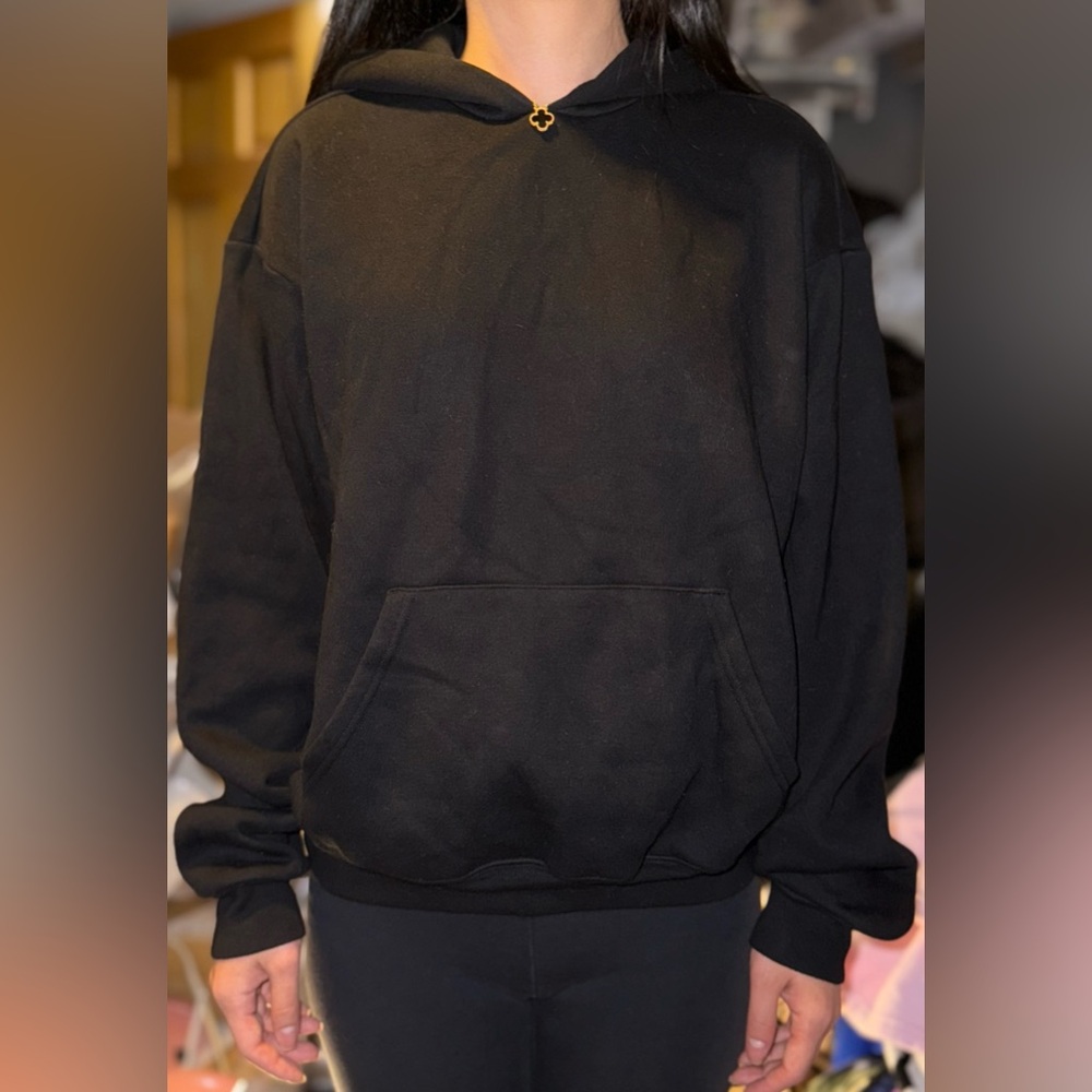 SKIMS COTTON FLEECE PULLOVER HOODIE - Picture 4 of 9